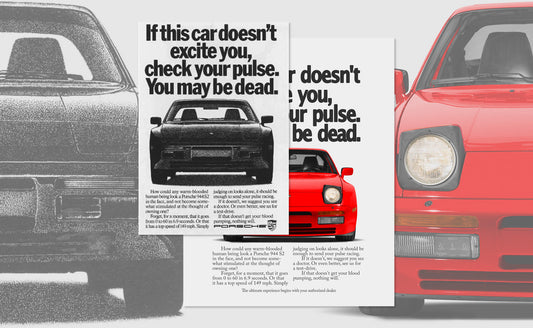 Porsche 944 "Check Your Pulse" Advertisment: Remastered
