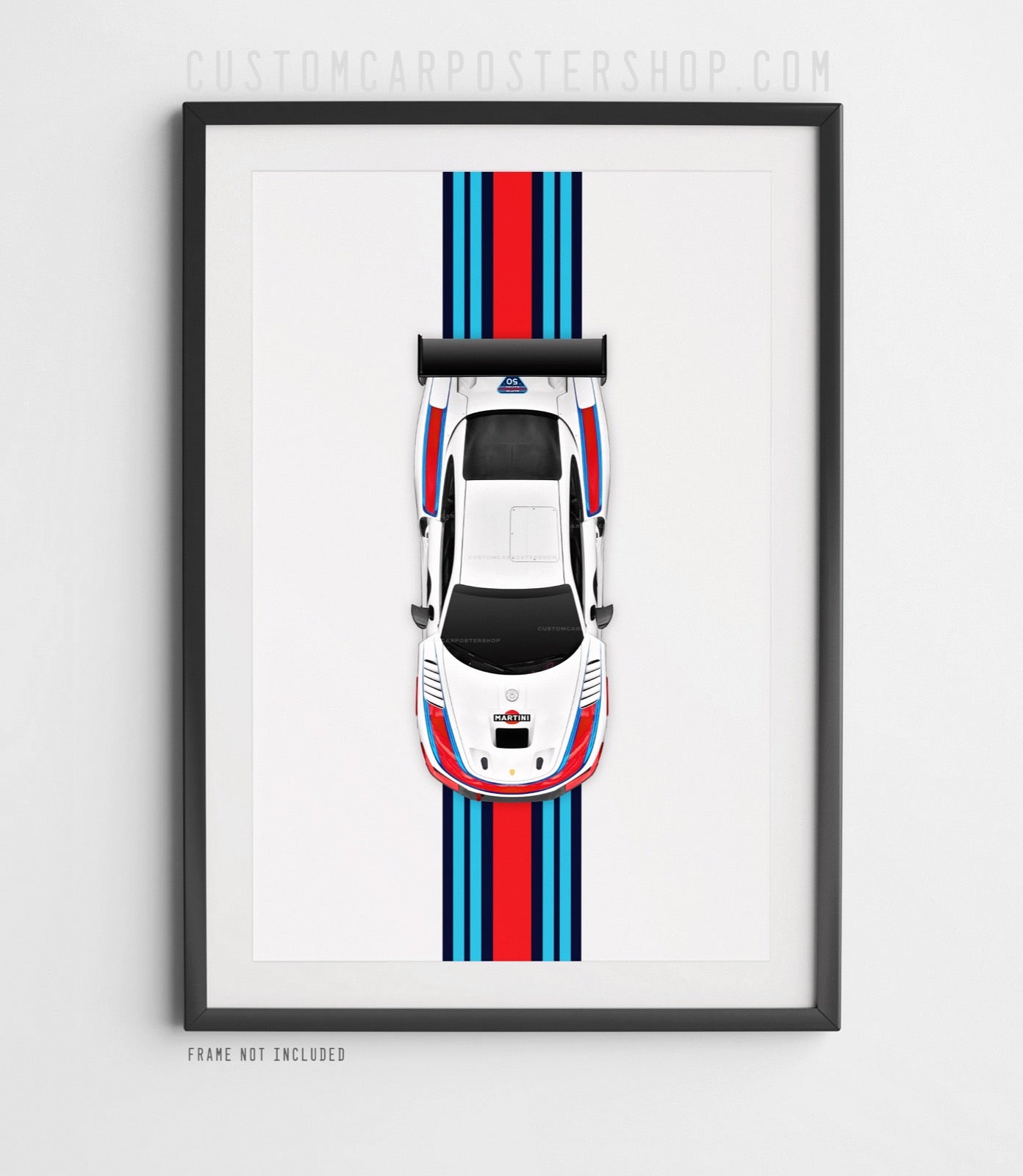 Porsche 935 Martini Racing Car Poster