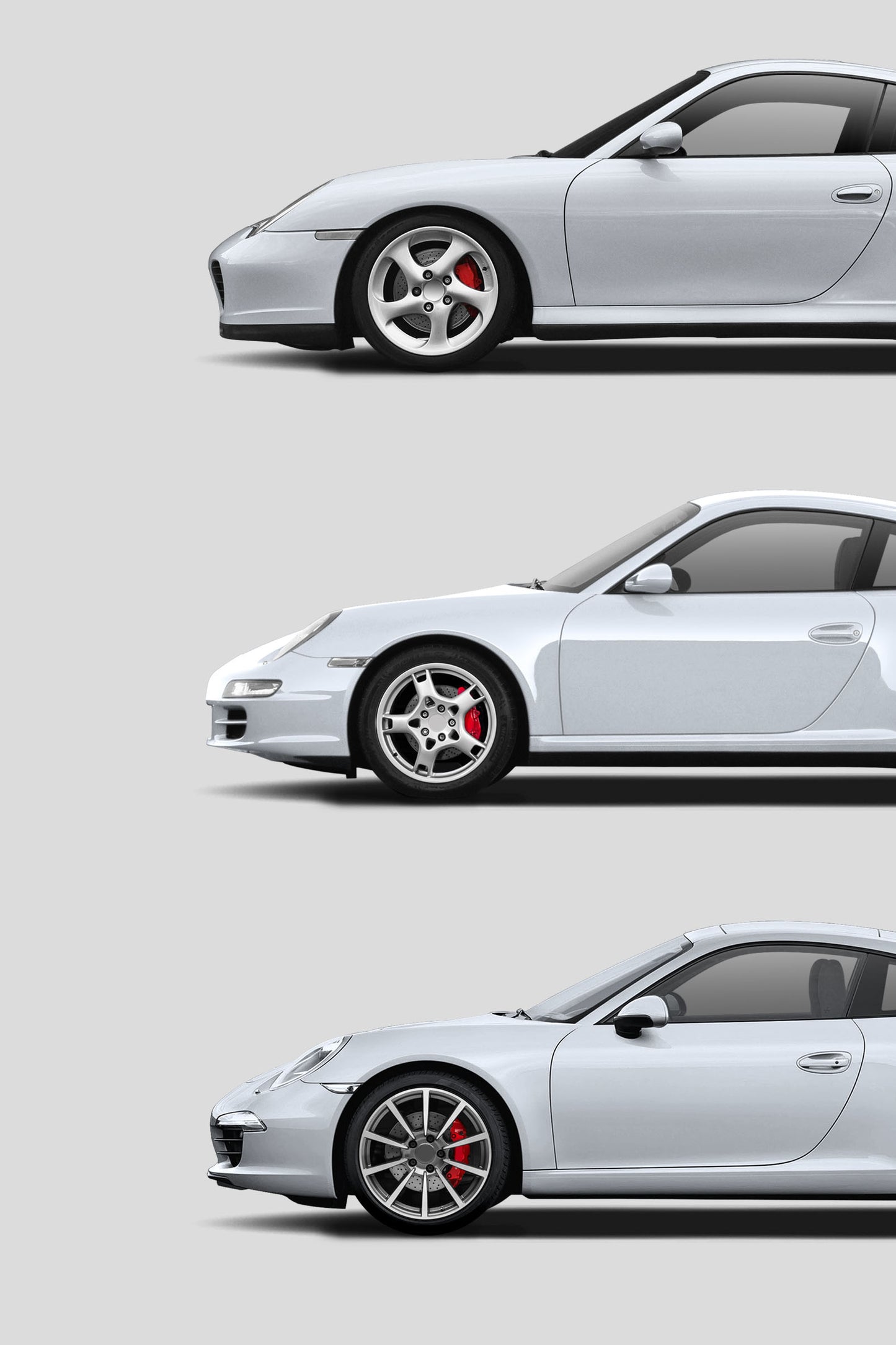 Porsche 911 Generation Poster