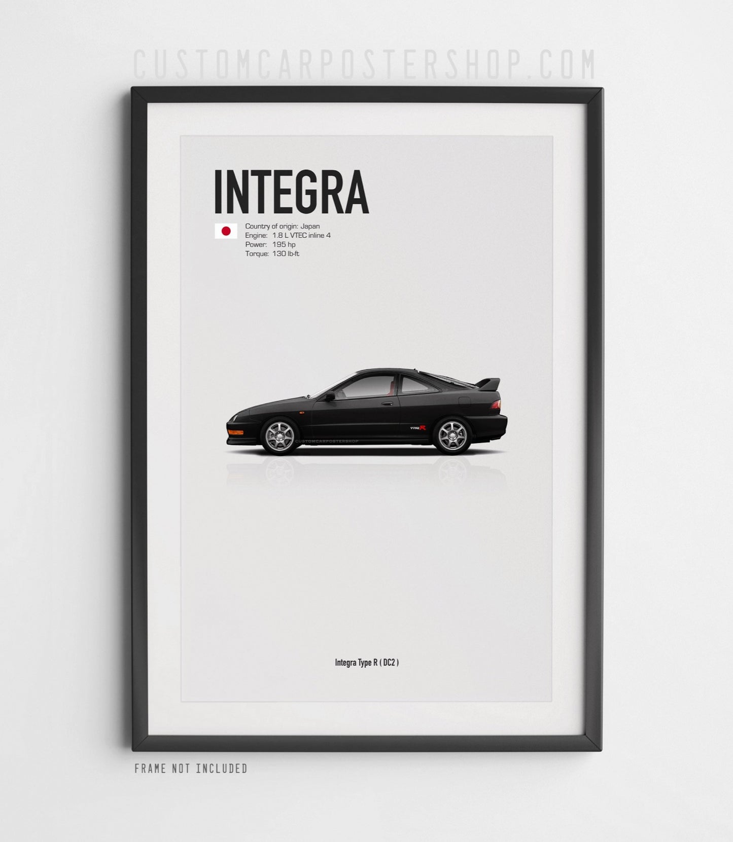 Acura Integra Type R (DC2) Poster