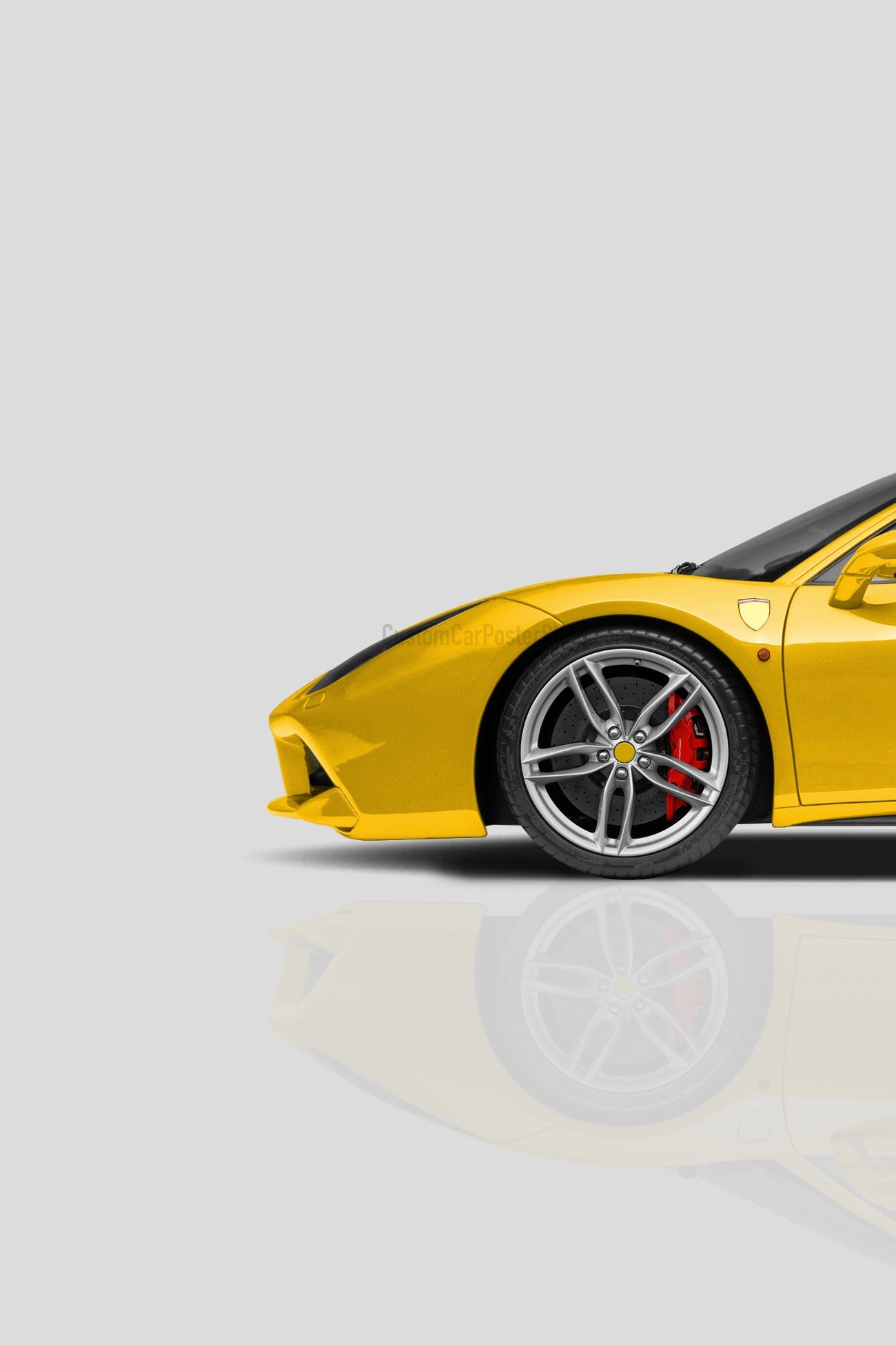 Ferrari 488 GTB Poster