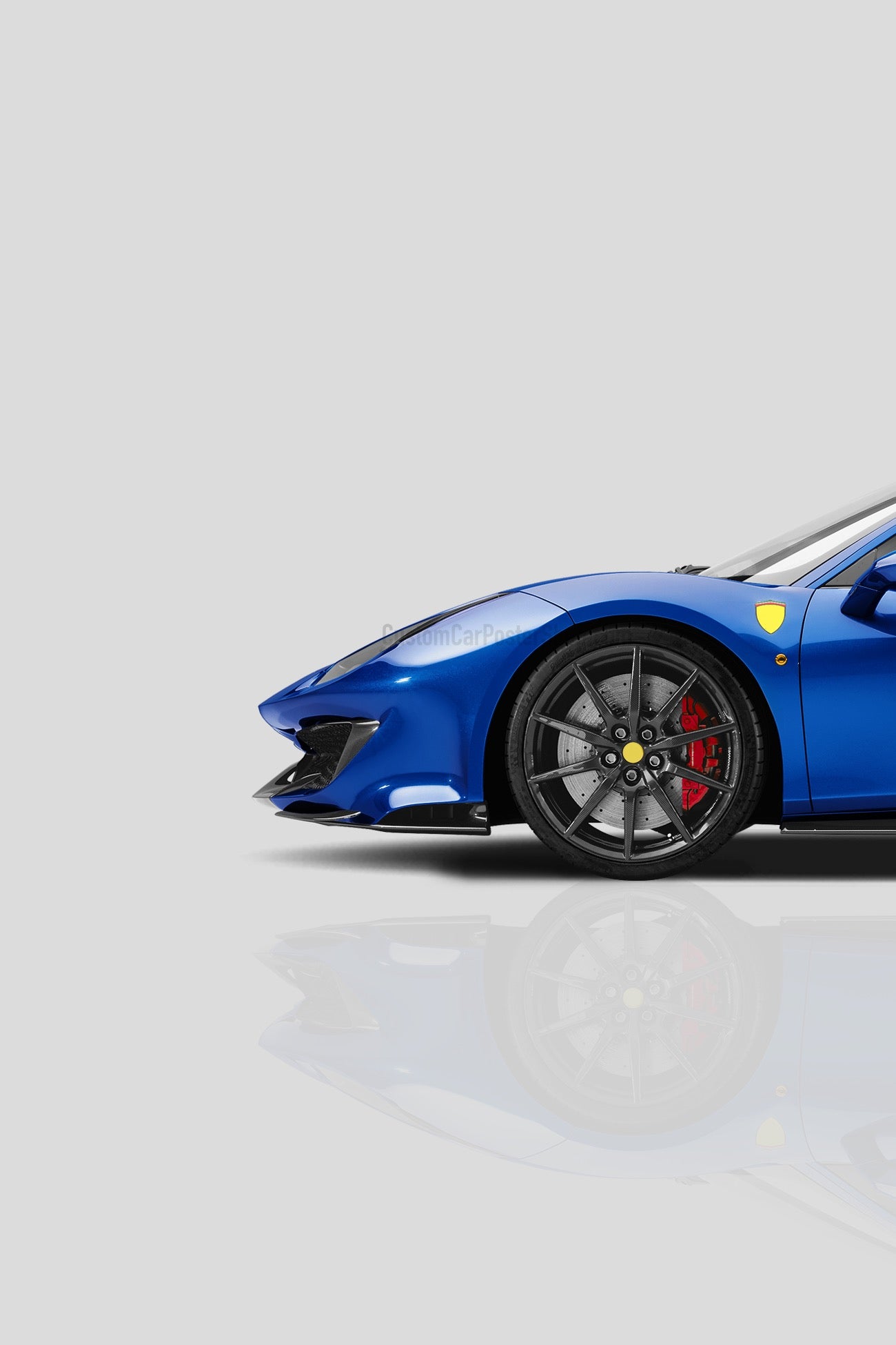Ferrari 488 Pista Poster