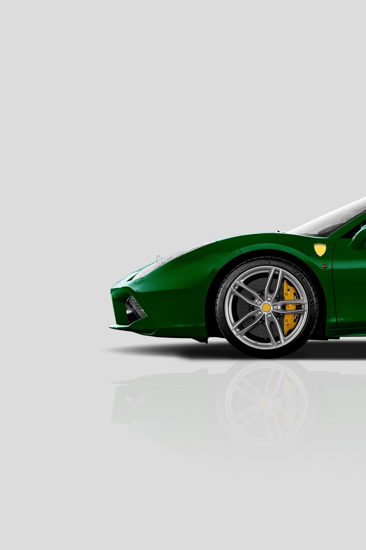 Ferrari 488 Spider Poster