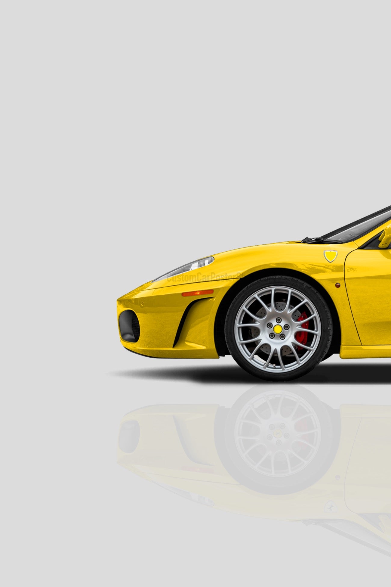 Ferrari F430 Spider Poster