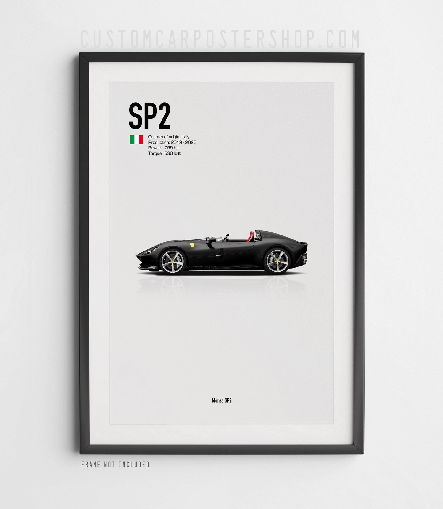 Ferrari Monza SP2 Poster