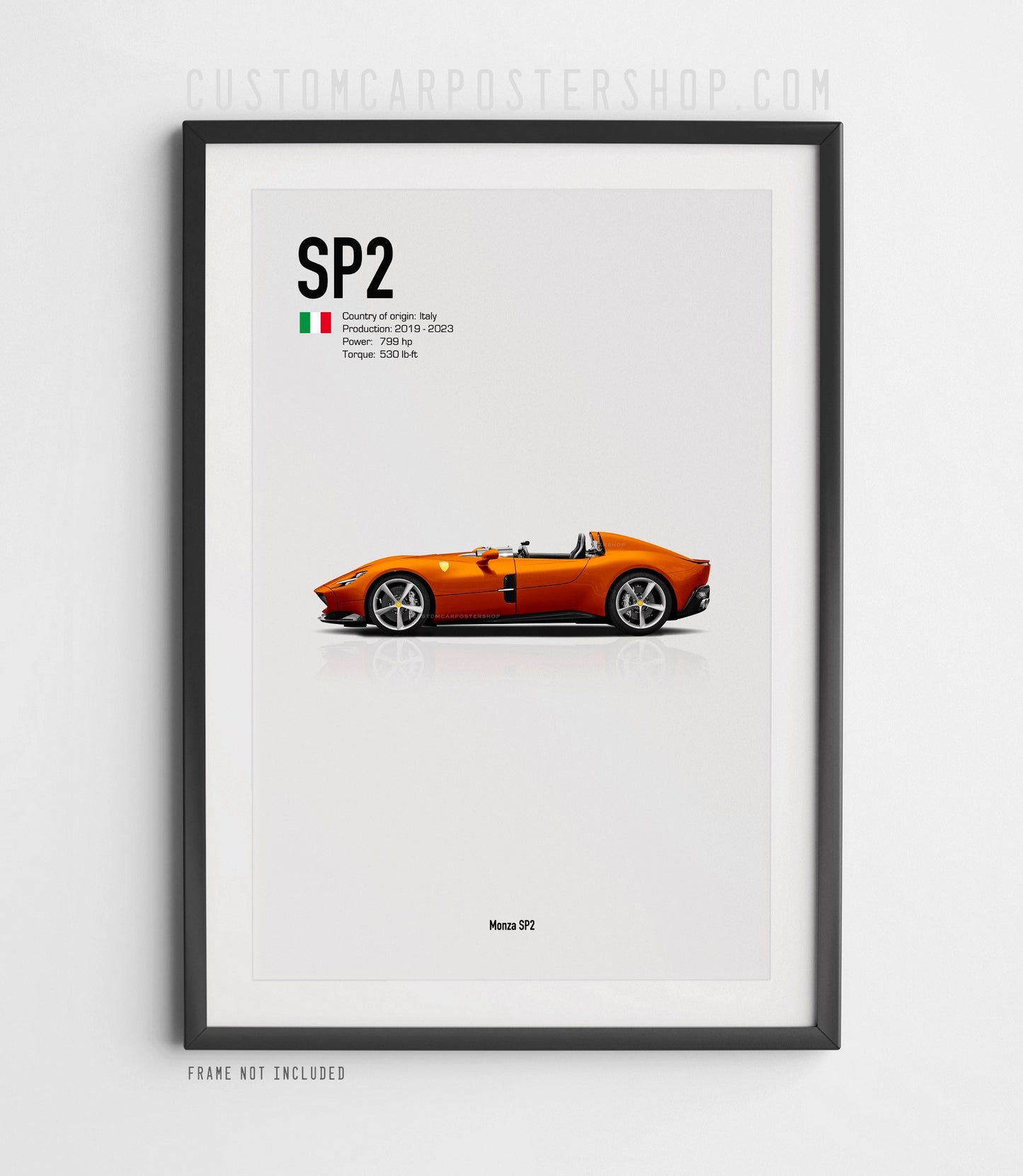 Ferrari Monza SP2 Poster
