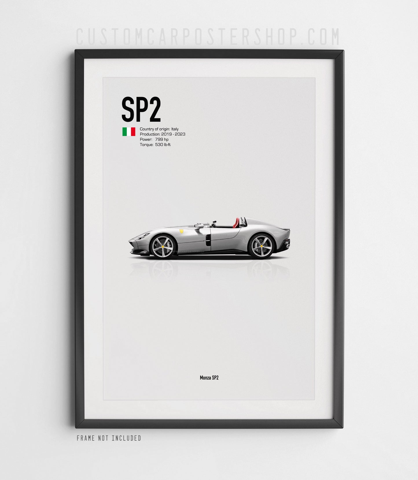 Ferrari Monza SP2 Poster