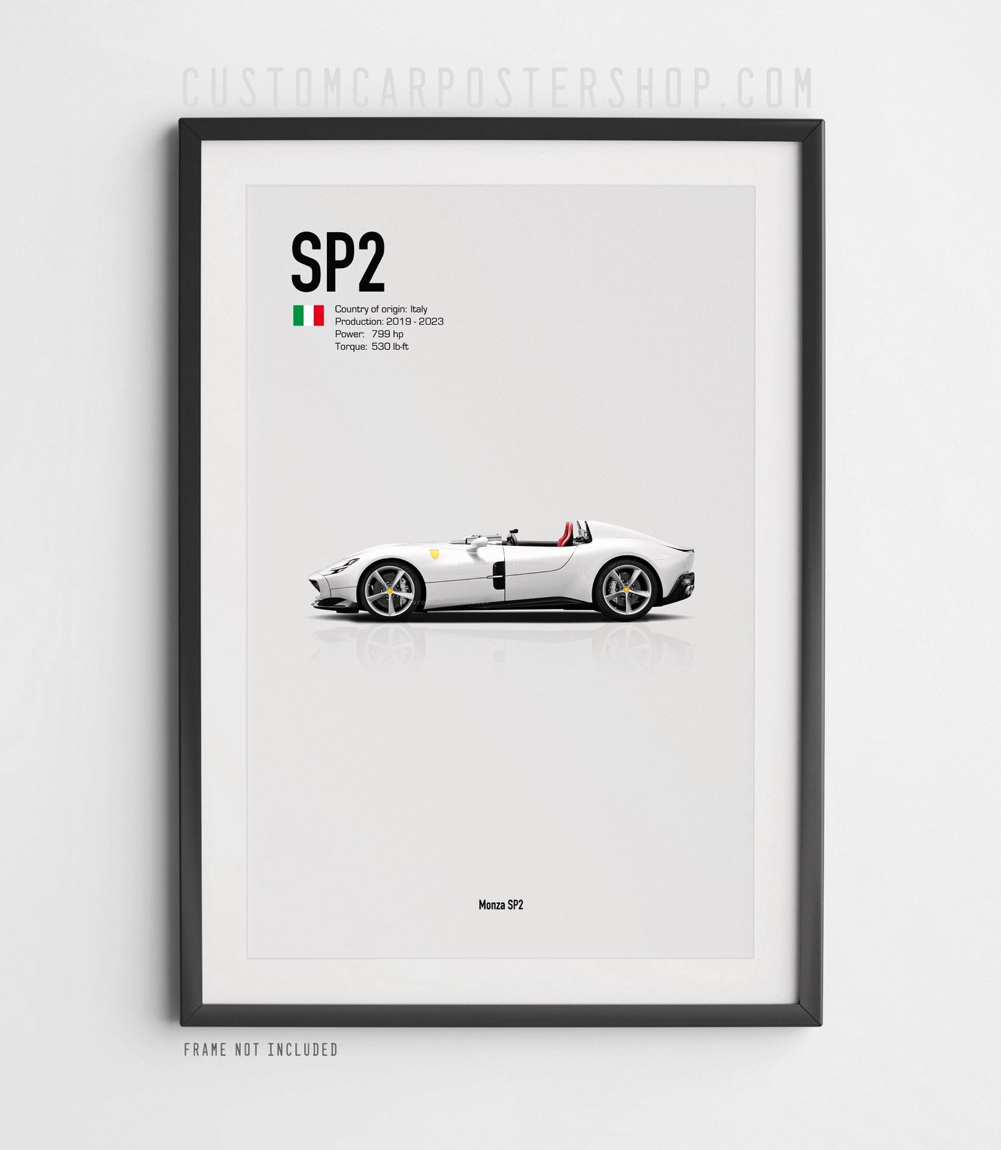 Ferrari Monza SP2 Poster