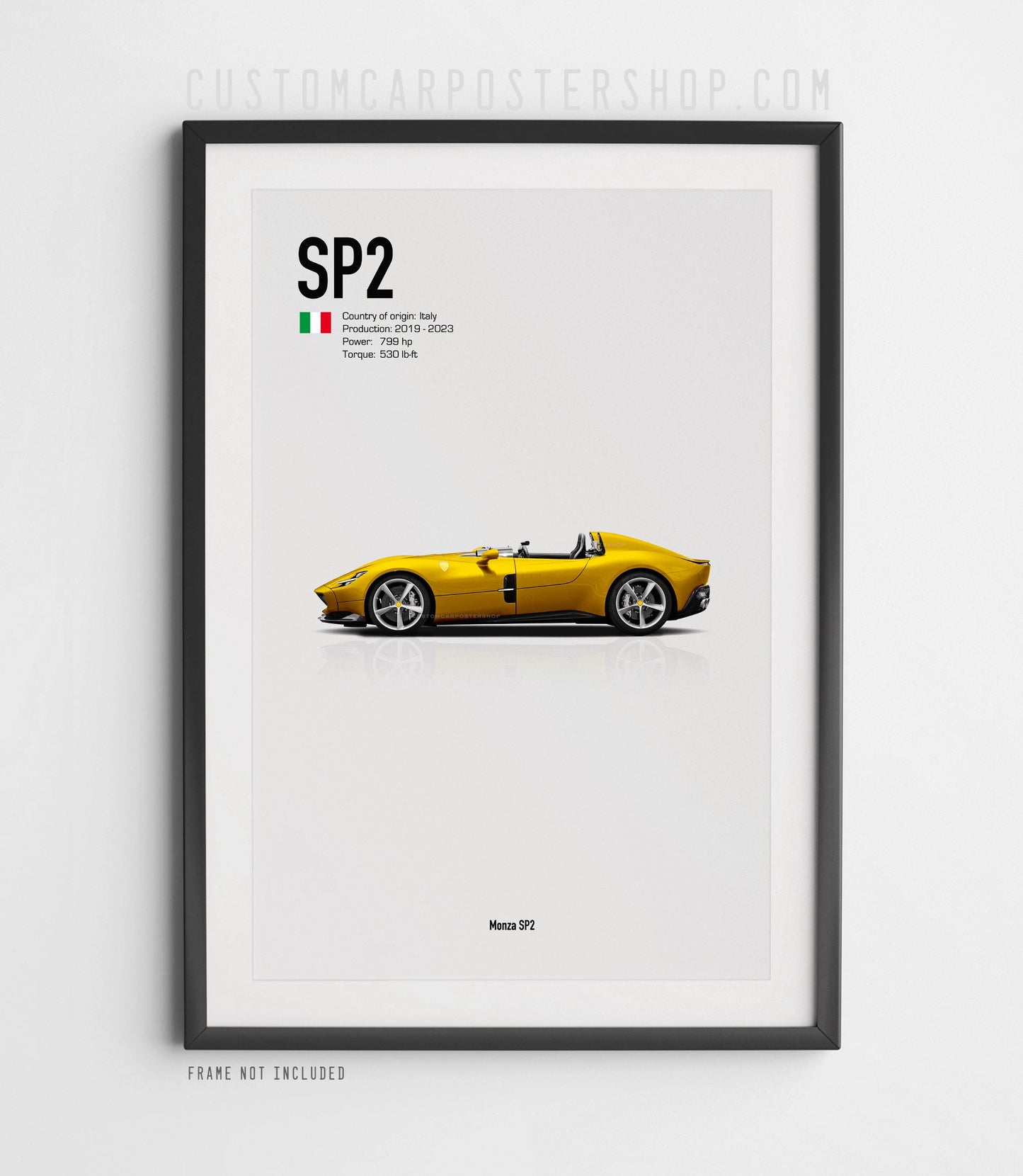 Ferrari Monza SP2 Poster
