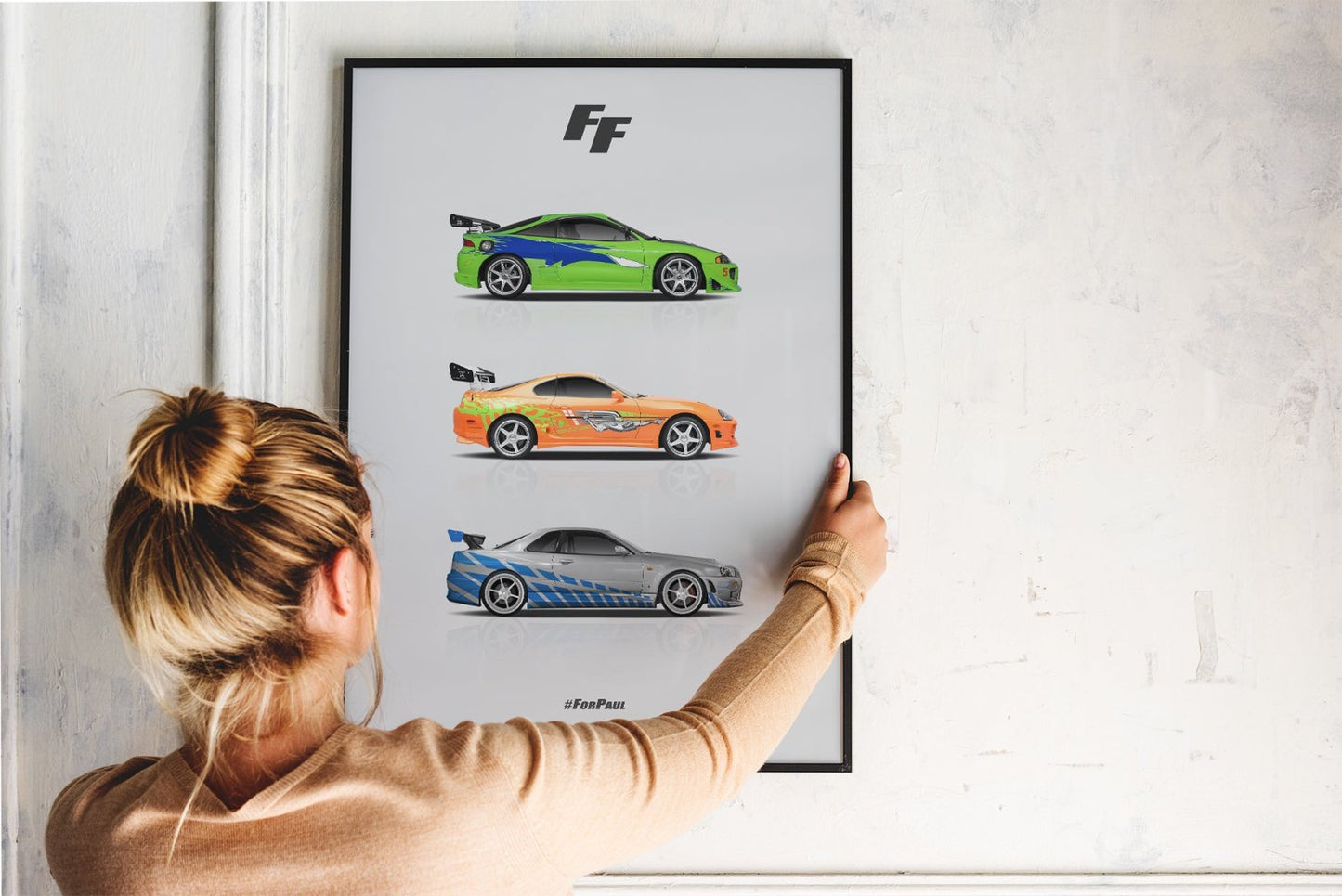 The Fast and The Furious (Paul Walker) Tribute Poster