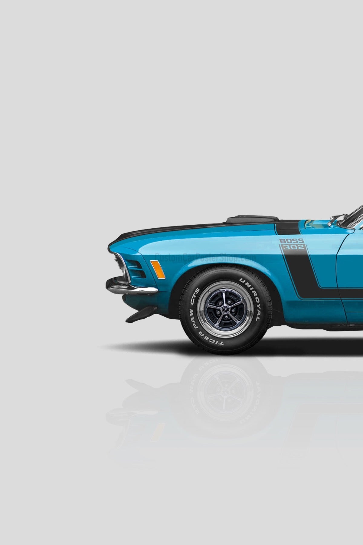 Ford Mustang BOSS 302 Poster