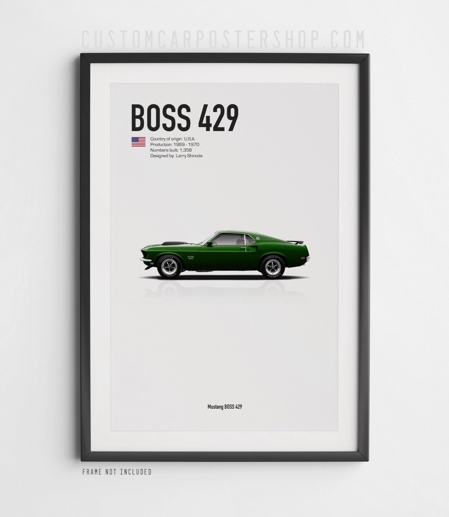 Ford Mustang BOSS 429 Poster