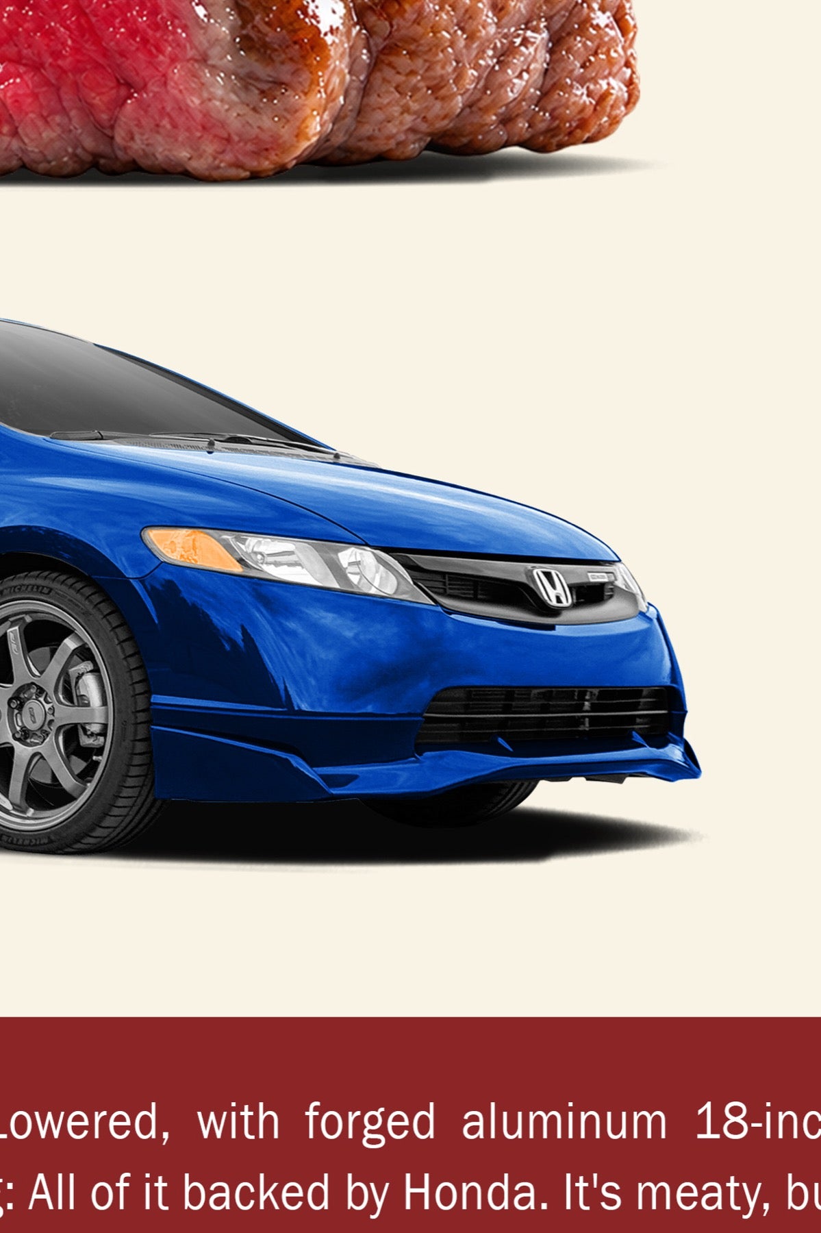 Honda Civic Si Mugen(8th Gen) Sedan Print Ad - It's Really Rare