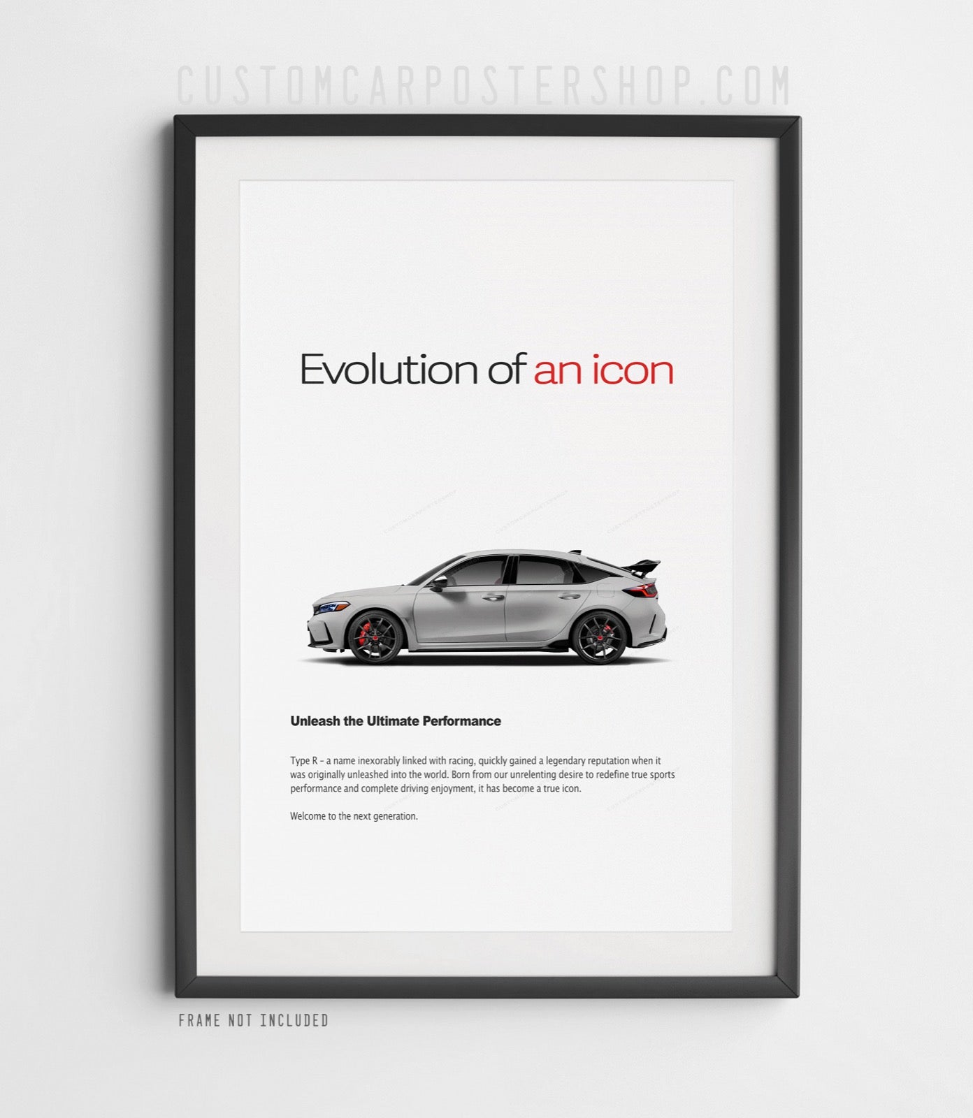Honda Civic Type R FL5 Print Ad - Icon
