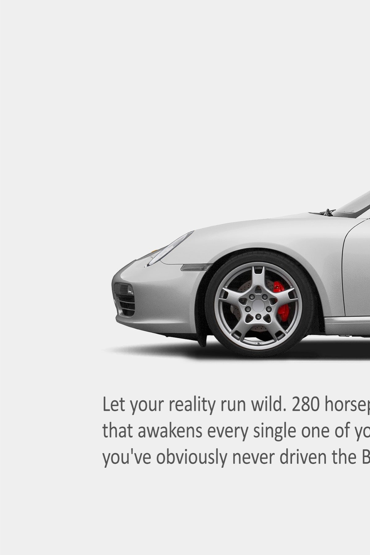 Porsche (987.1) Boxster S Print Ad - If You Had a Dime