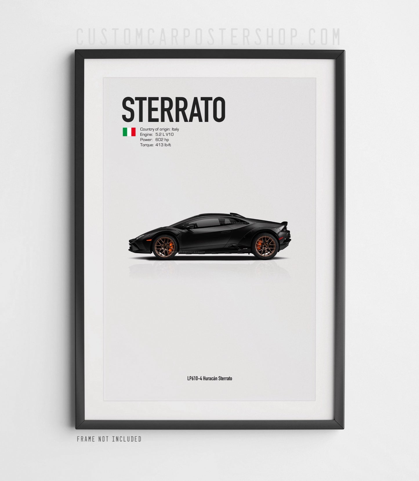 Lamborghini Huracán Sterrato Poster