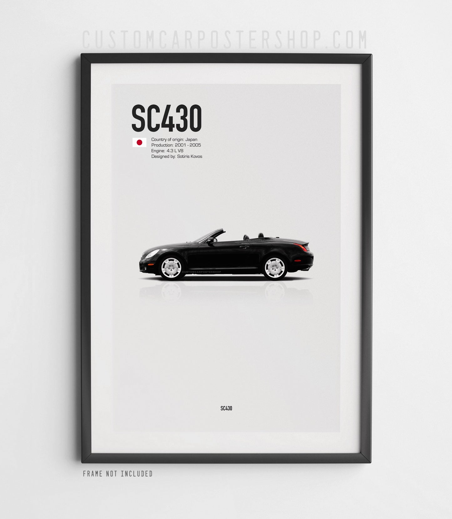 Lexus SC430 Poster