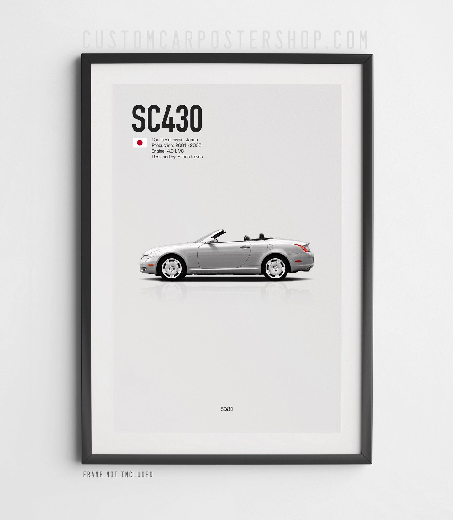 Lexus SC430 Poster