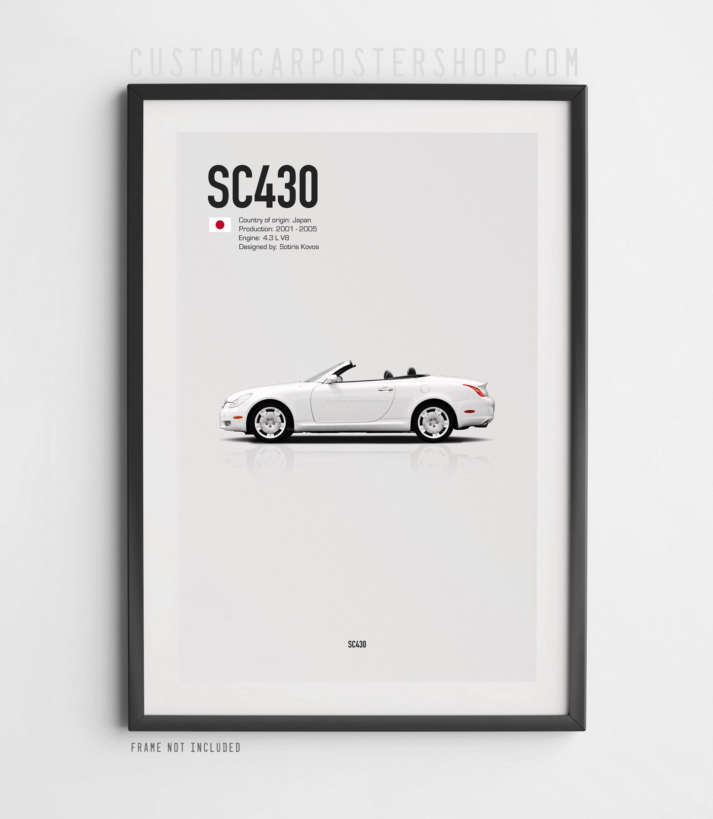 Lexus SC430 Poster