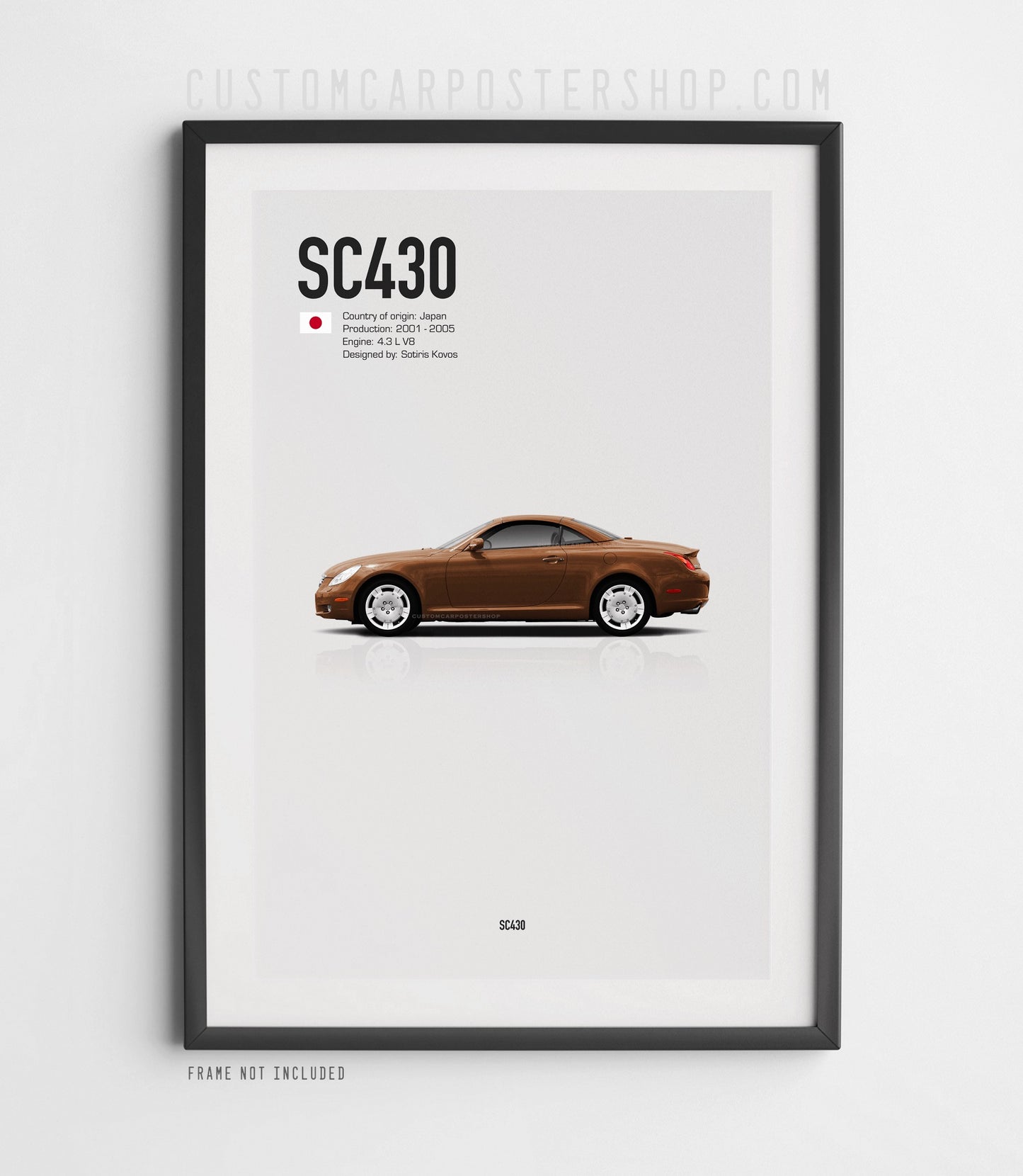 Lexus SC430 Poster