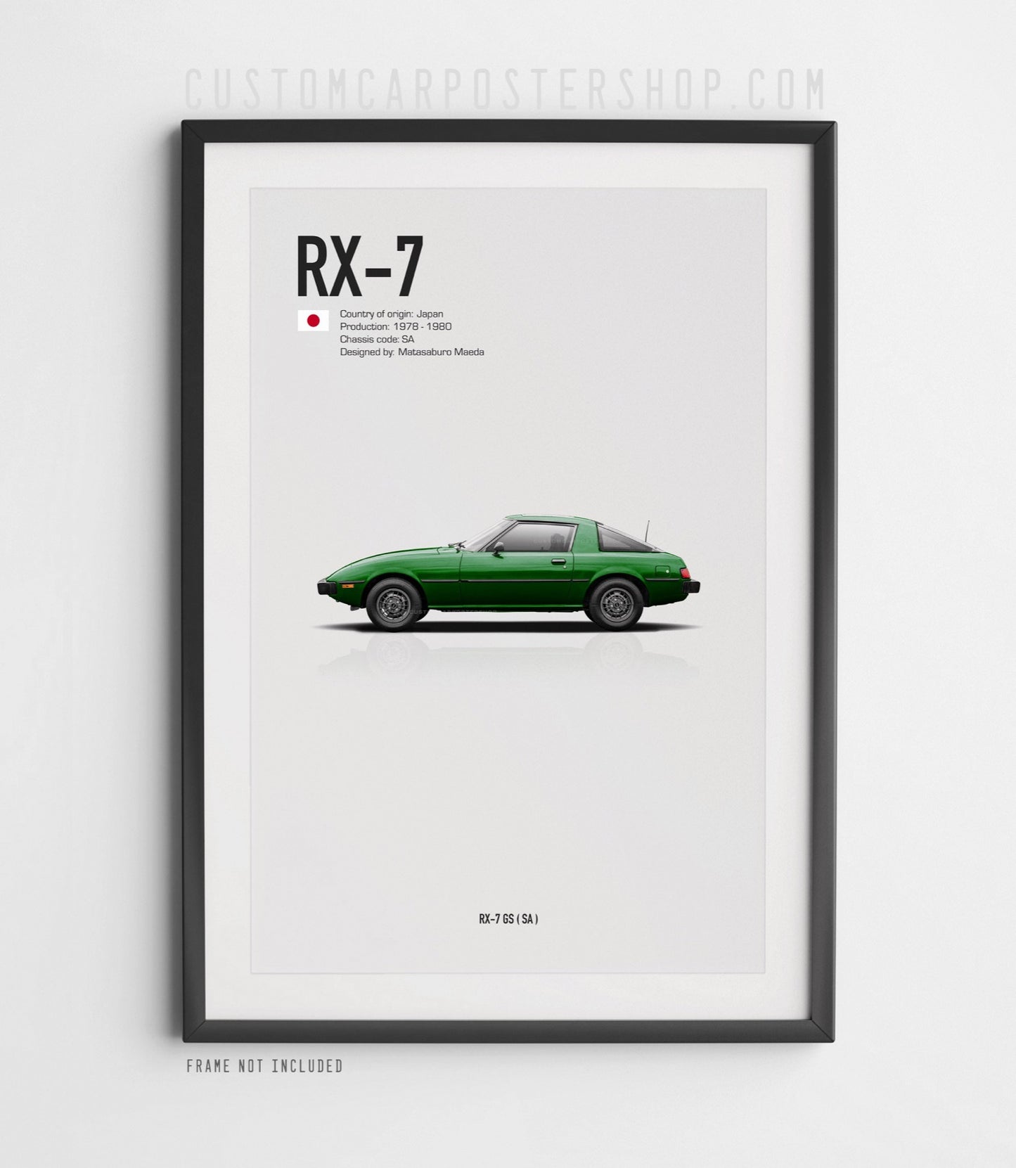 Mazda RX-7 GS (SA) Poster