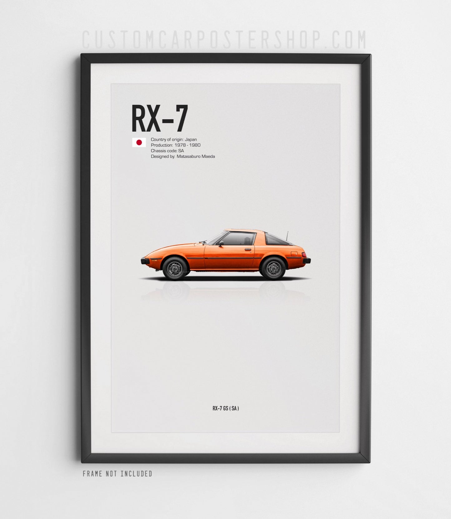 Mazda RX-7 GS (SA) Poster