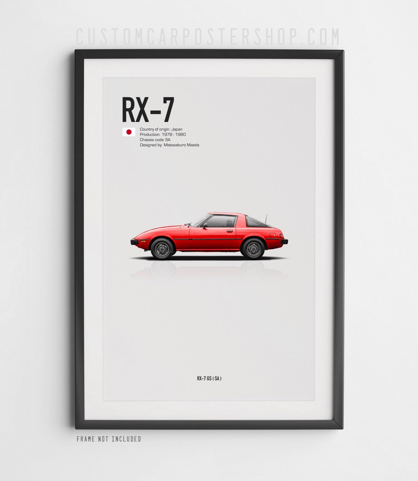 Mazda RX-7 GS (SA) Poster