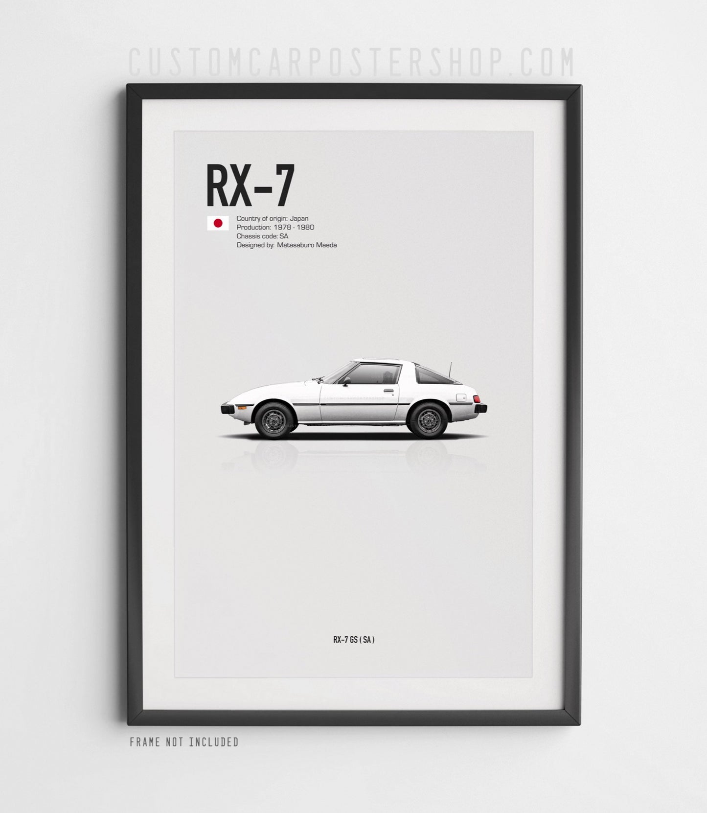 Mazda RX-7 GS (SA) Poster