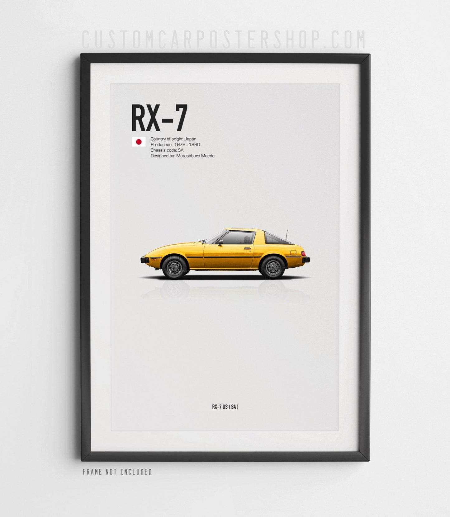 Mazda RX-7 GS (SA) Poster