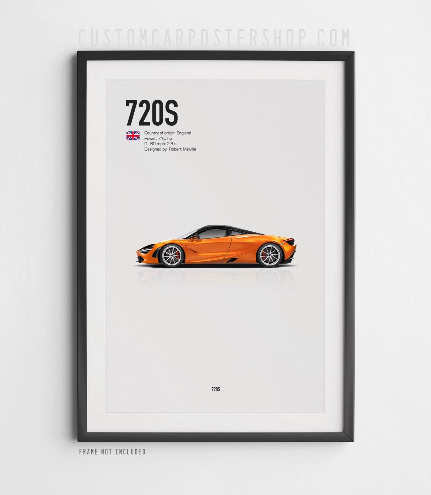 McLaren 720S Poster