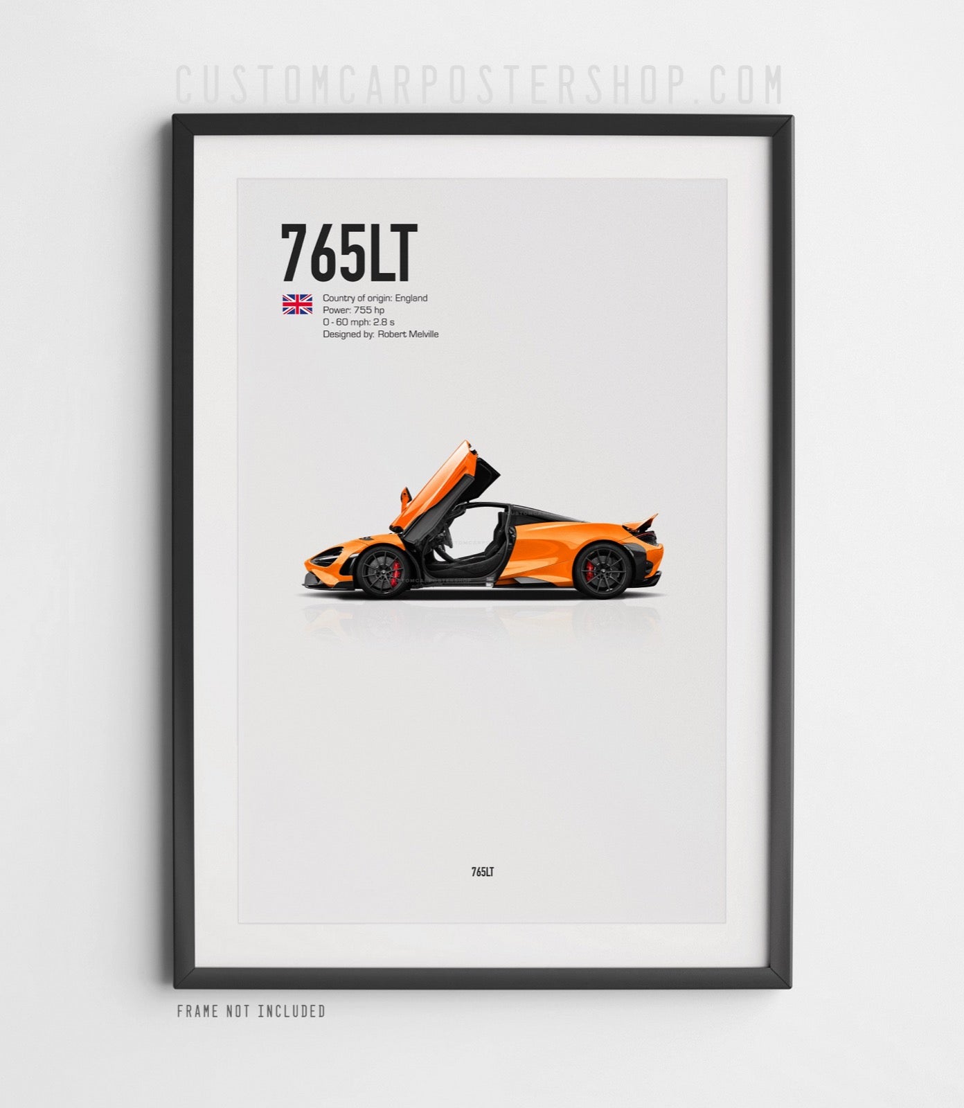 McLaren 765LT Poster