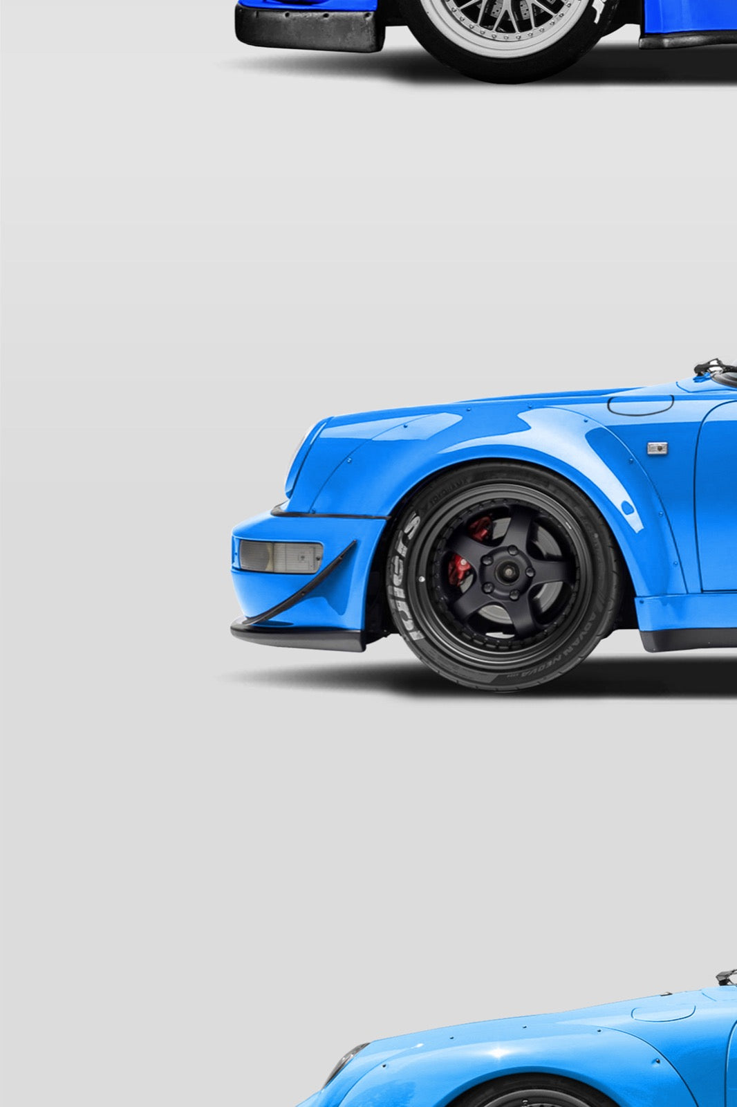 RWB Porsche 911 Generation Poster