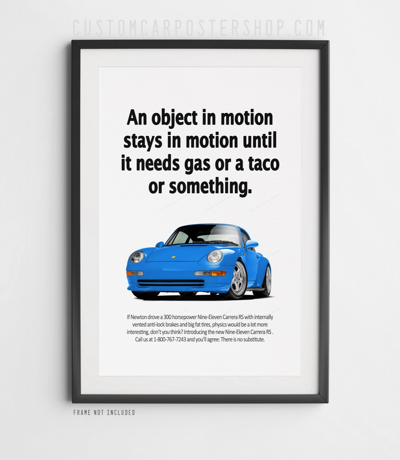 Porsche 911 (993) Carrera RS Ad - Object in Motion
