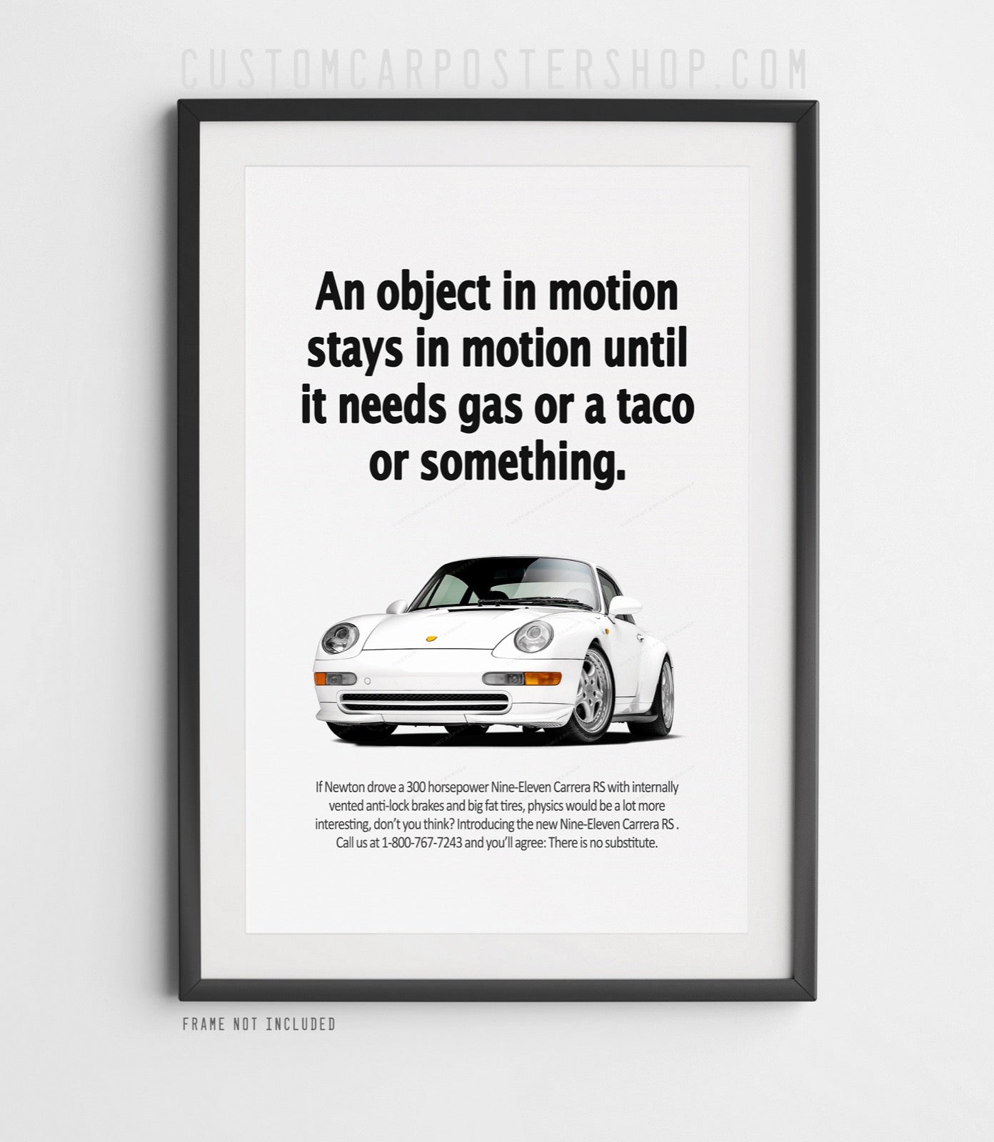 Porsche 911 (993) Carrera RS Ad - Object in Motion