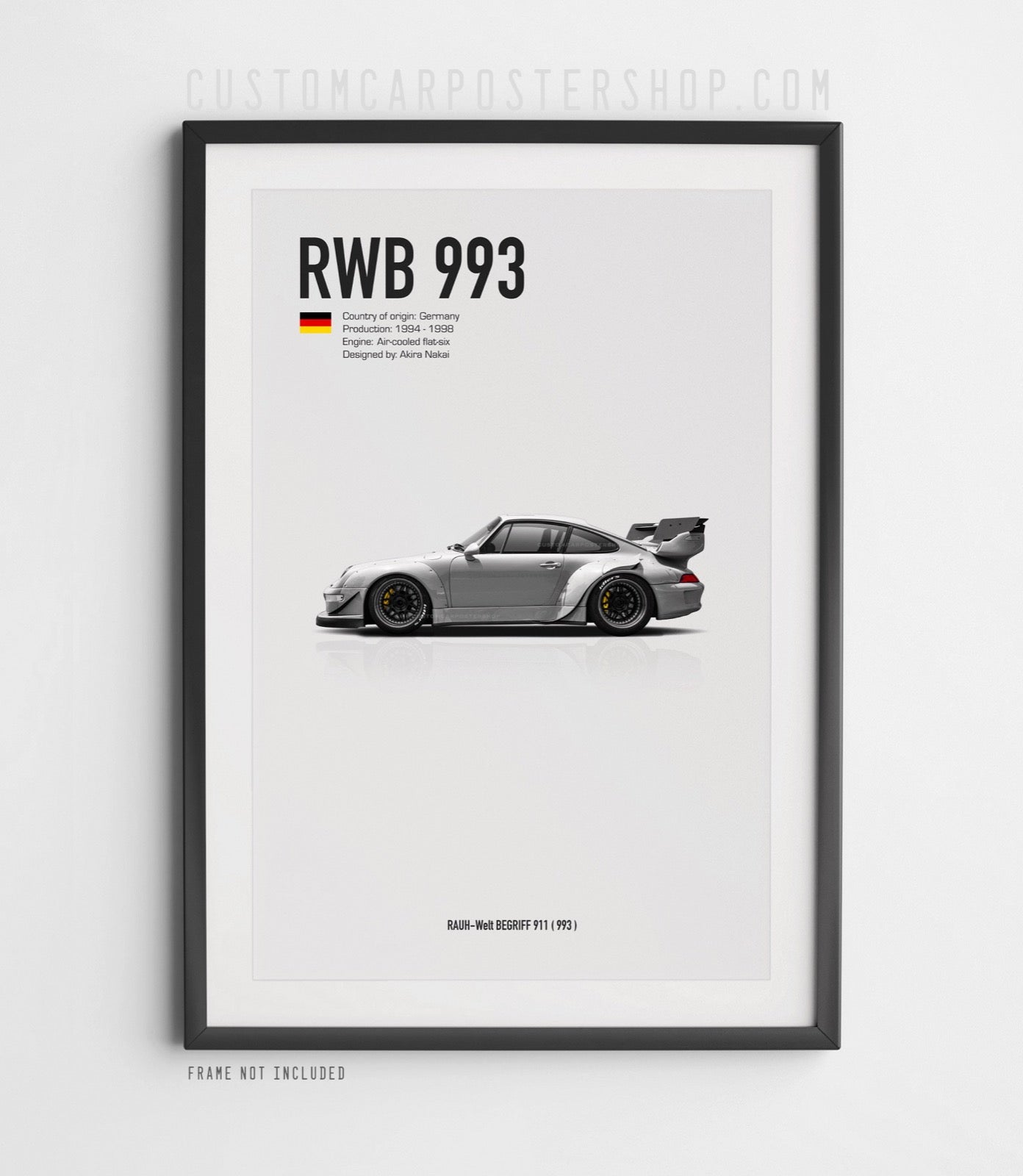 RWB Porsche 993 Poster