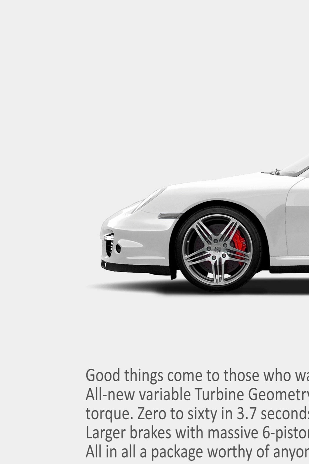 Porsche 911 (997.1) Turbo Vintage Ad - Spent Your Bonus