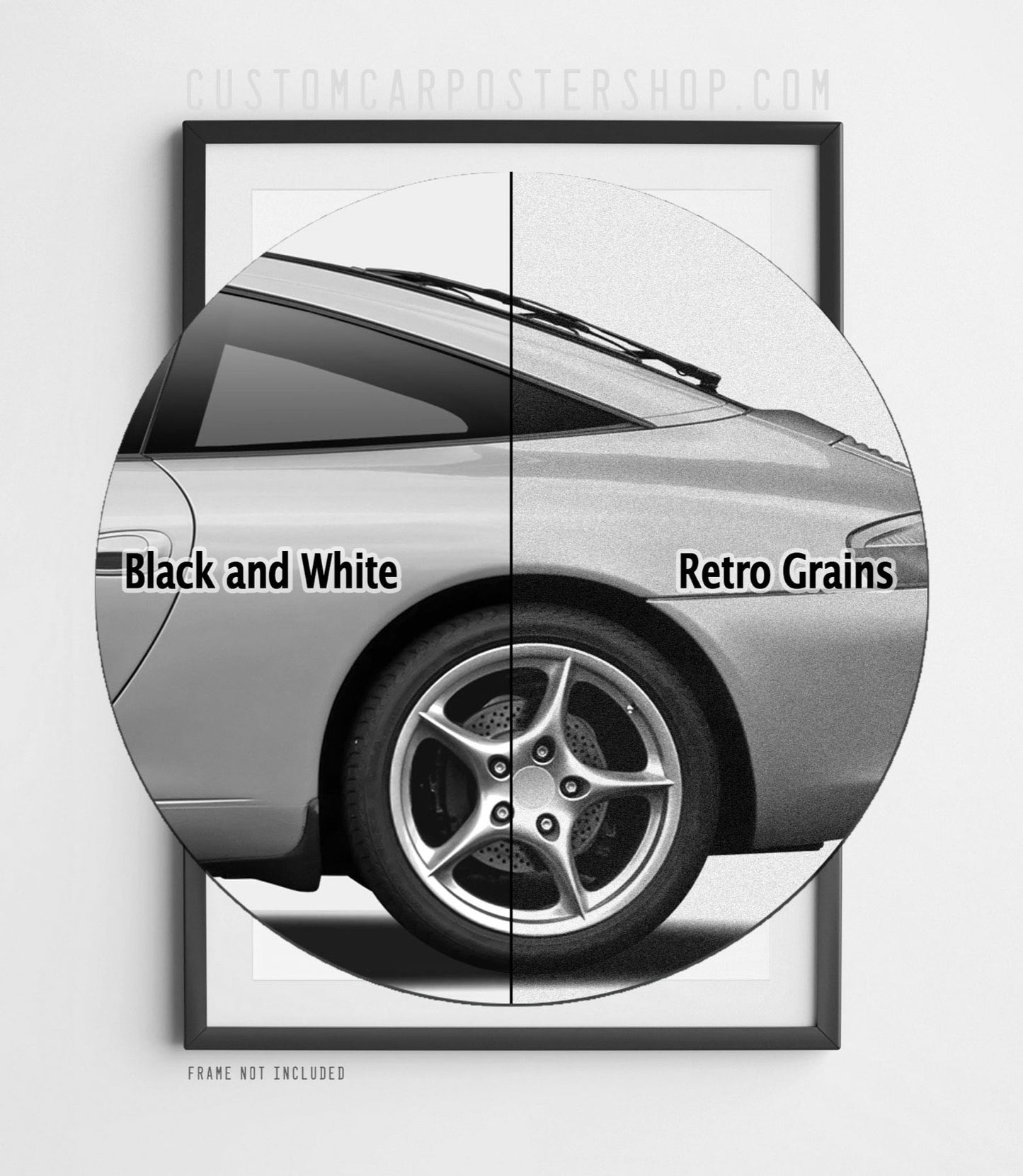 Porsche 996 Targa Classic Ad Poster – “Sunlight”
