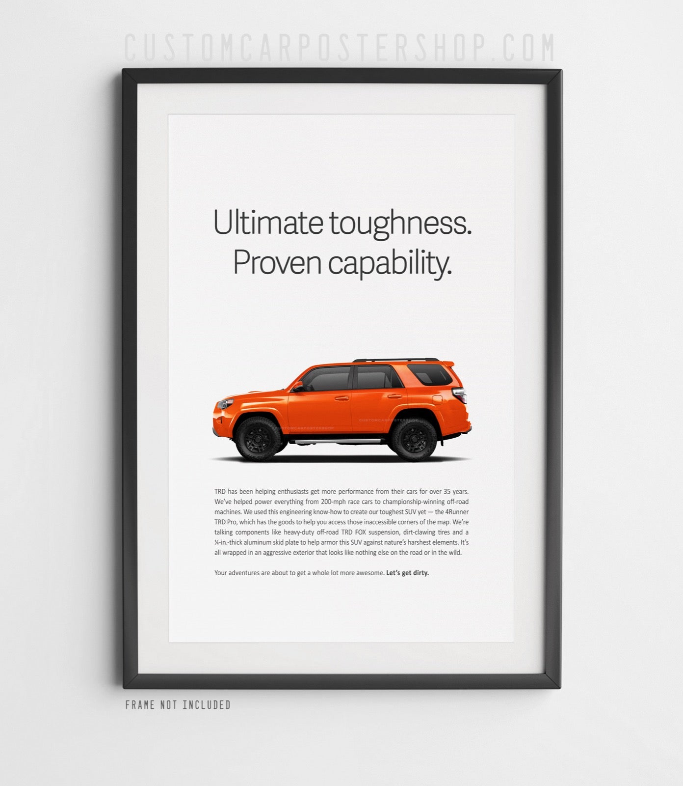 Toyota 4Runner Print Ad - Ultimate Toughness