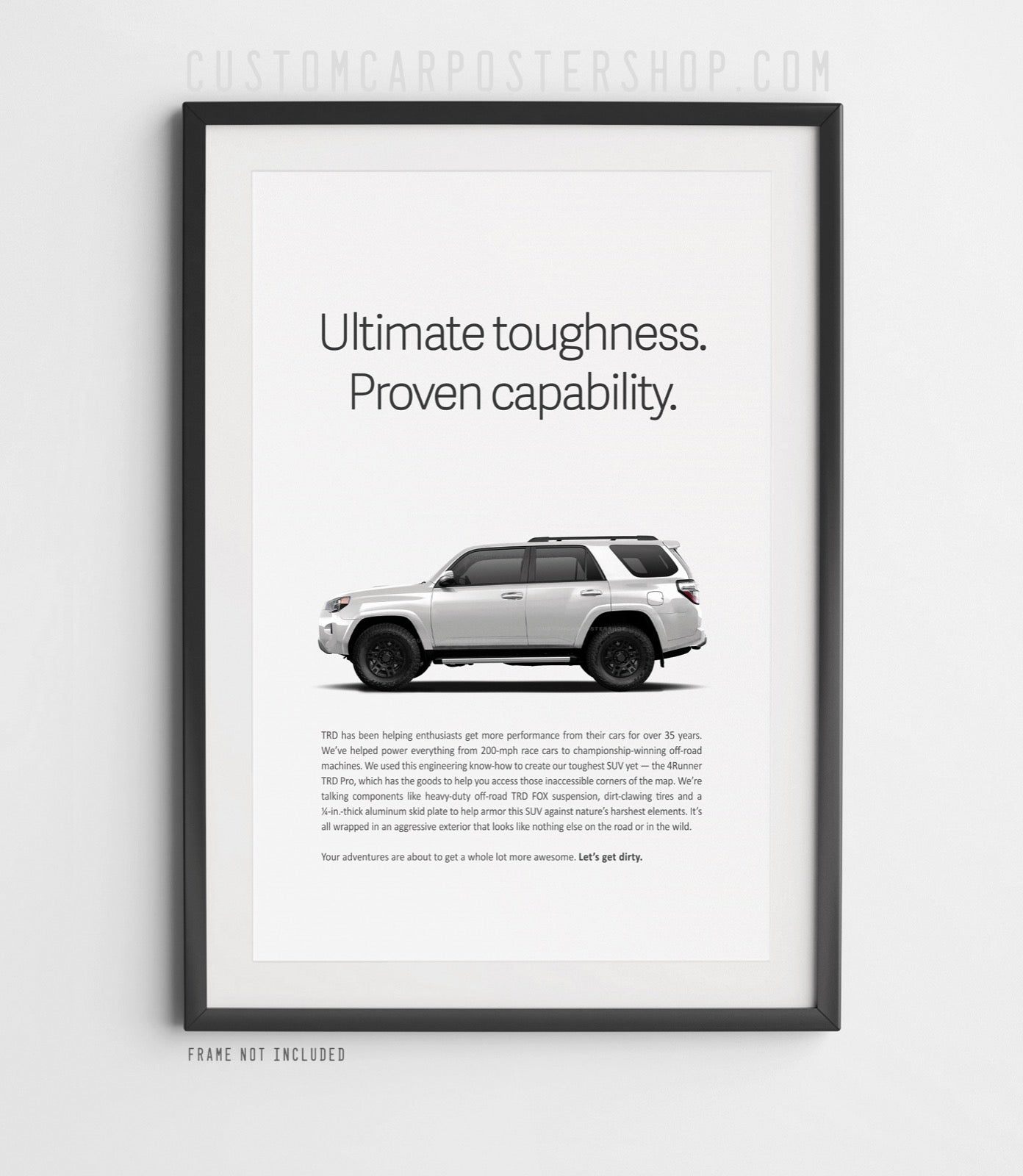 Toyota 4Runner Print Ad - Ultimate Toughness