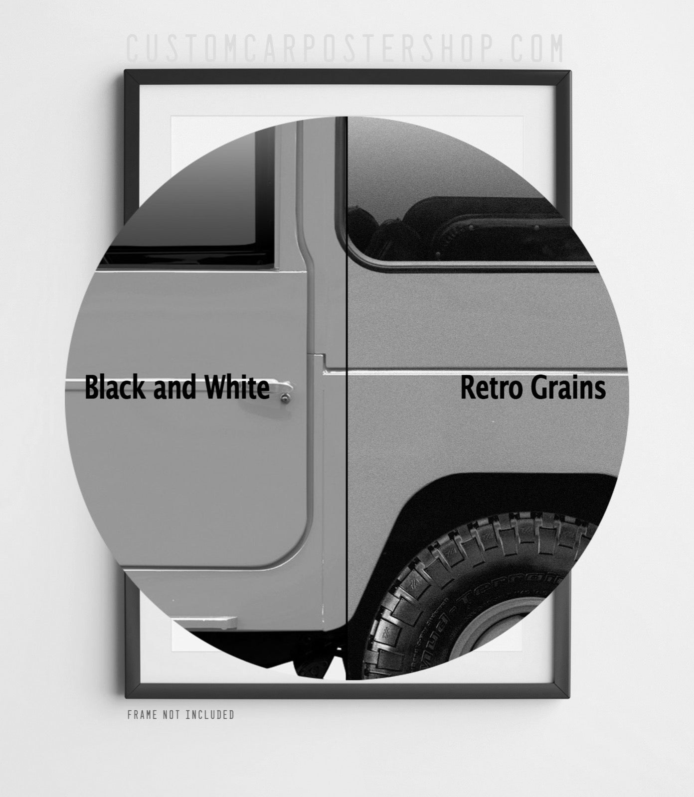 Toyota FJ40 Classic Print Ad - Muscles