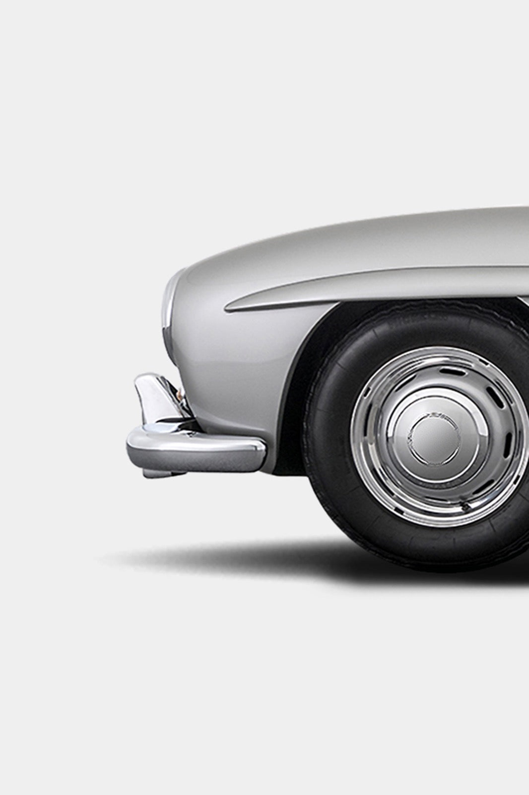 Mercedes-Benz 300SL Vintage Print Ad - Stock Market