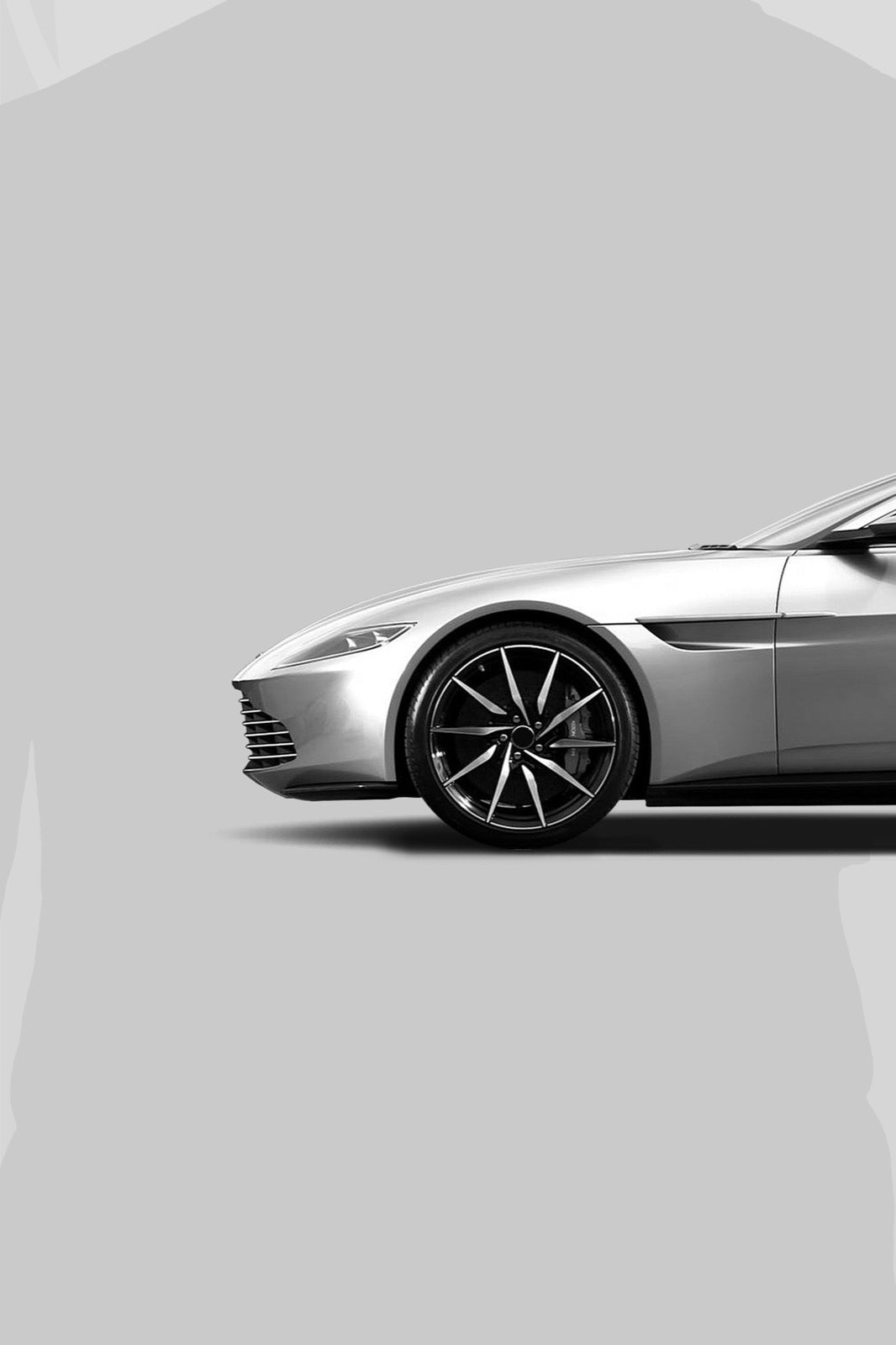 James Bond (Daniel Craig) Aston Martin Tribute Poster