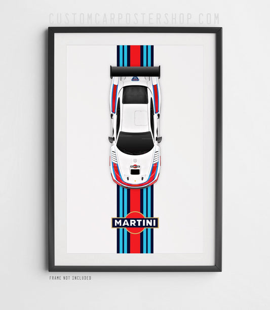 Porsche 935 Martini Racing Livery Poster