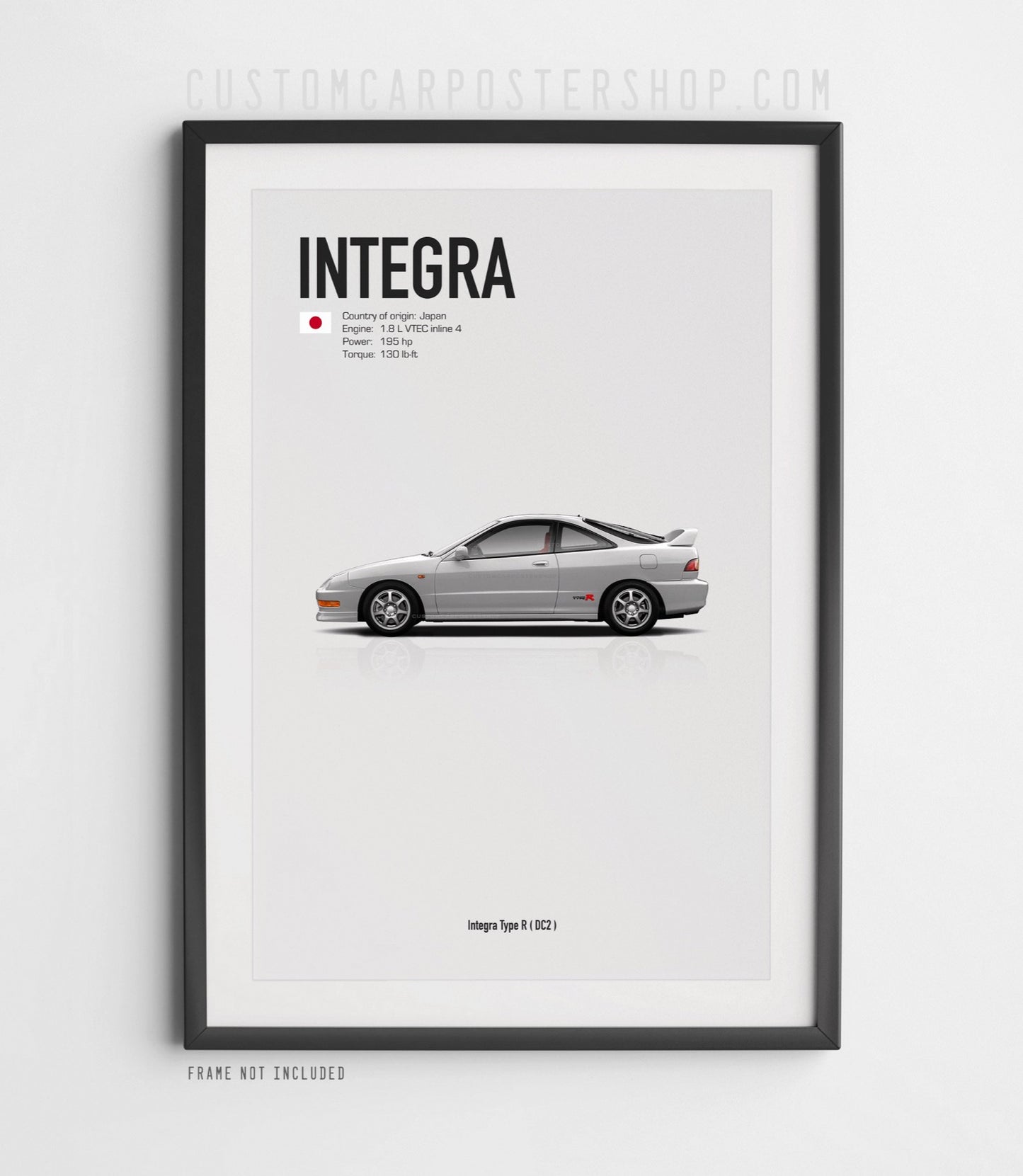 Acura Integra Type R (DC2) Poster