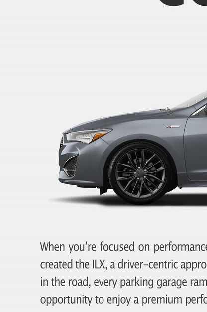 Acura ILX A-Spec Print Ad - Favourite Corner