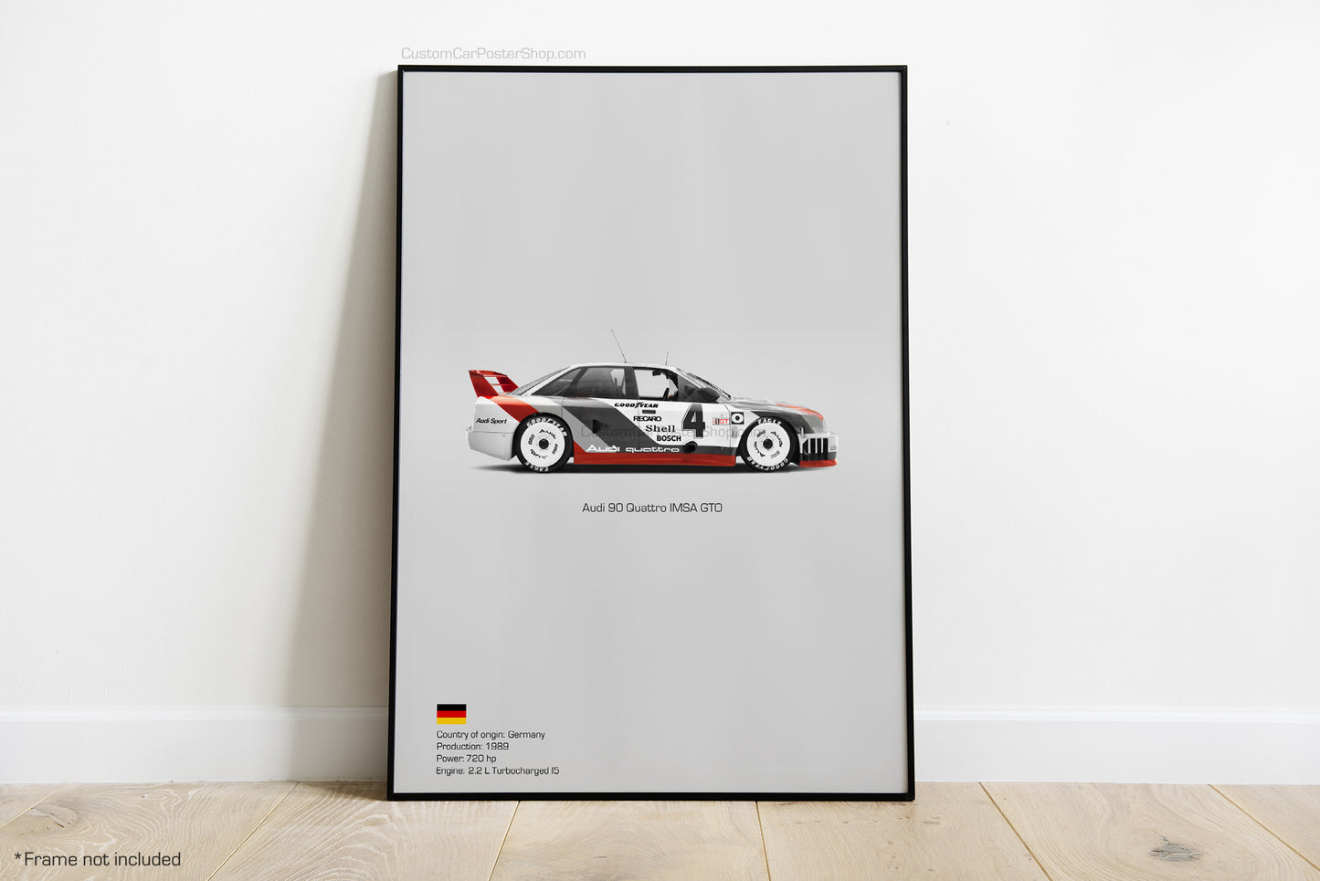 Audi 90 Quattro IMSA GTO Wall Art - Liveries