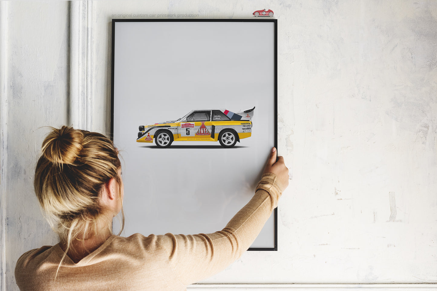 Audi Sport Quattro S1 Group B Rally Tribute Wall Art - Liveries
