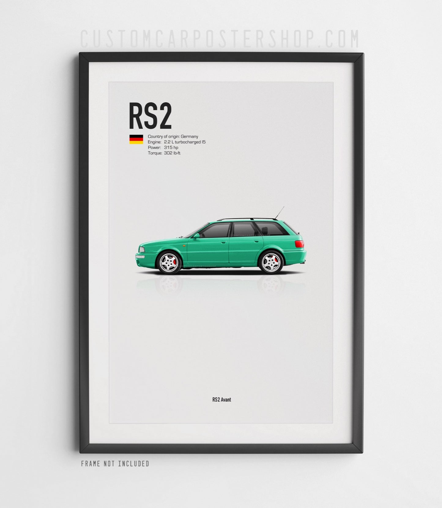 Audi RS2 Avant Poster