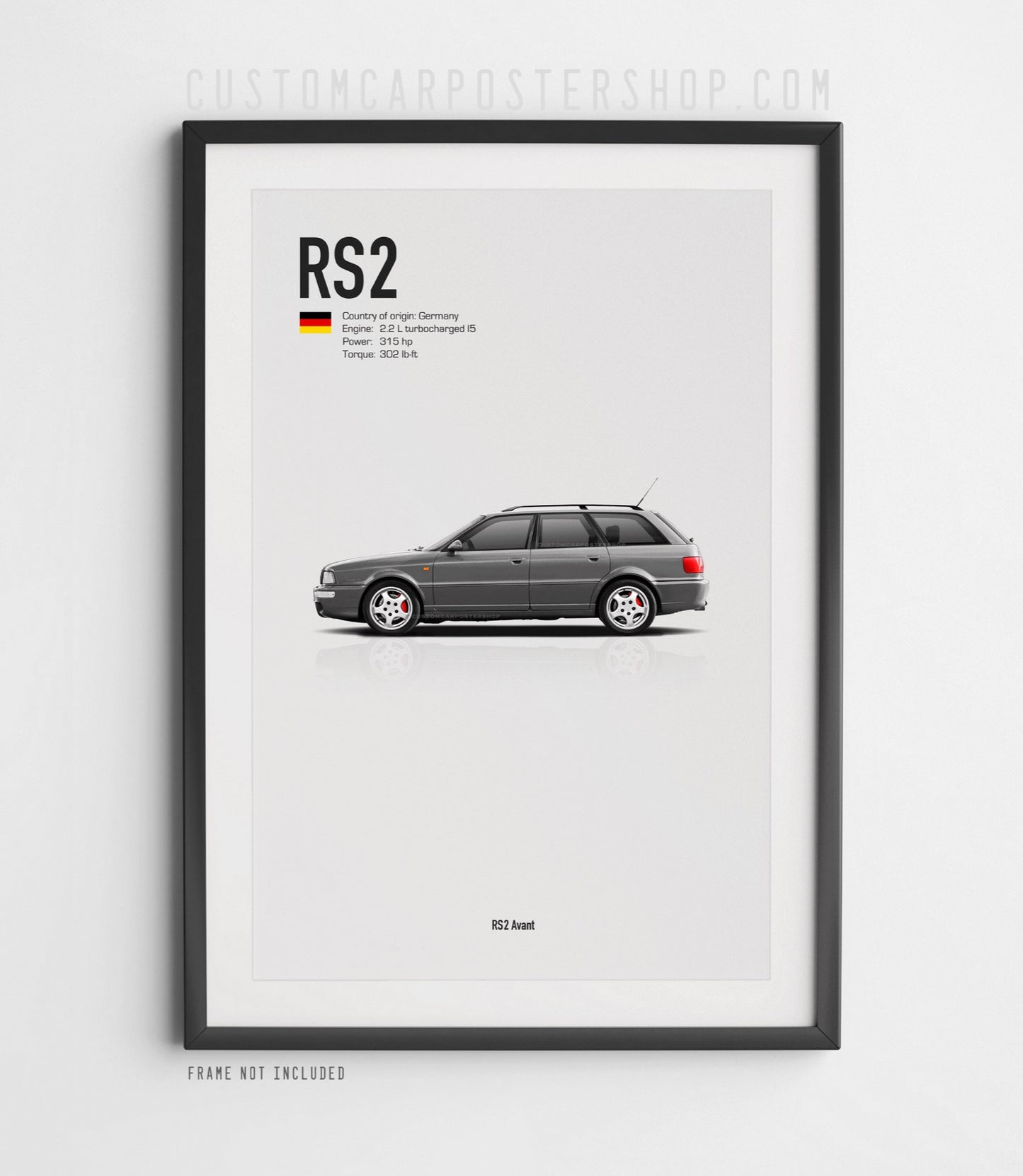 Audi RS2 Avant Poster