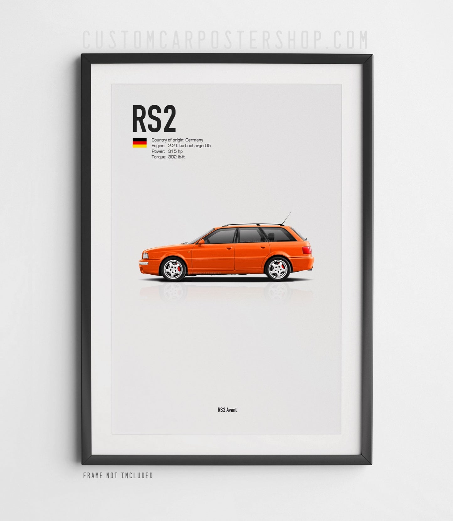 Audi RS2 Avant Poster
